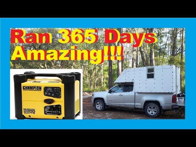 Champion 2000 Watt Inverter Generator 365 Day Review