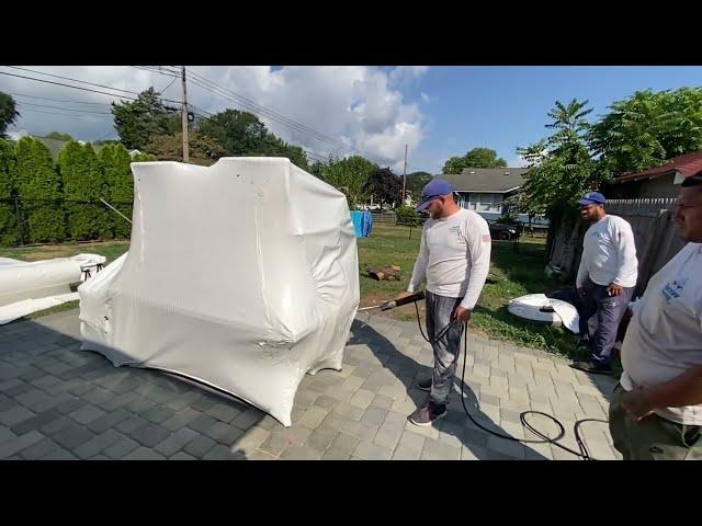 Shrink Wrap Your Patio Furniture