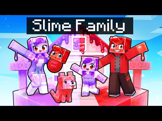 Having a SLIME FAMILY in Minecraft!