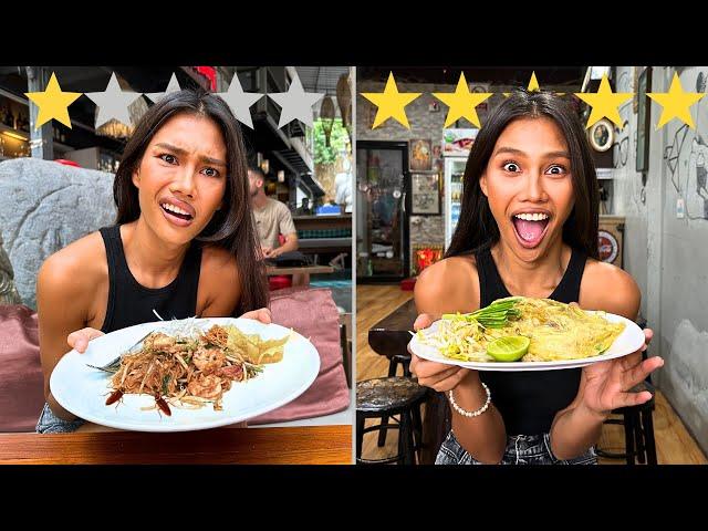 I Took Ladyboy Chinni to the WORST & BEST Pad Thai in Bangkok 