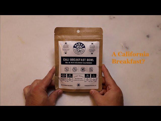 MRE Review | Nomad Nutrition | Cali Breakfast Bowl