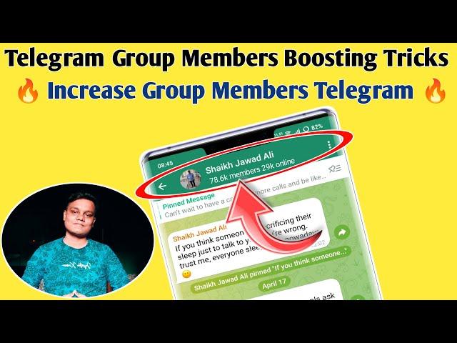 Telegram Group Members Boosting Tricks | How To Increase Group Members Telegram 