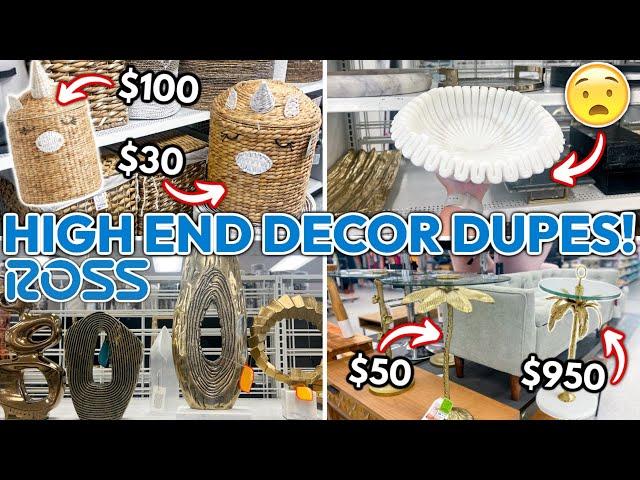 CRAZY High End Home Decor DUPES You WONT BELIEVE Are From ROSS!!!   | Ross Decor + Furniture