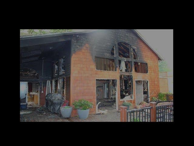 Firefighters Share Story of Bailout Rescue during House Fire