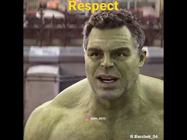 Respect видео музыка халк
