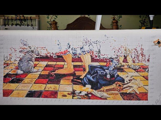 Svetlana Super Stitch в прямом эфире! Вышиваем "Аптекаря" #вышивкакрестиком#творчество#многоцветка