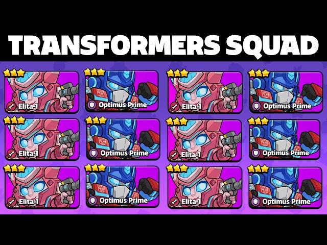 ONLY TRANSFORMERS SQUAD  | SQUAD BUSTERS X TRANSFORMERS