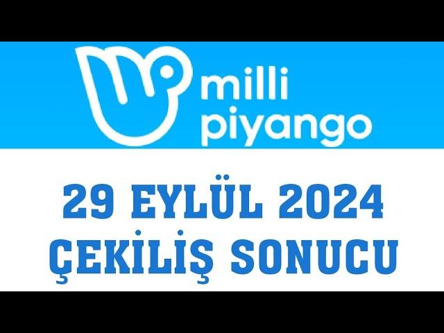 Milli Piyango Çekiliş Sonuçları 29 Eylül 2024