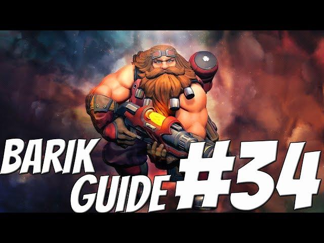 Paladins Barik Guide And Gameplay! How to Play Barik Better In Paladins! Barrik Gameplay Guide OB57!