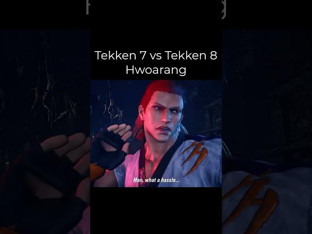 Tekken 7 vs Tekken 8 -  Hwoarang | Mike's Gaming School