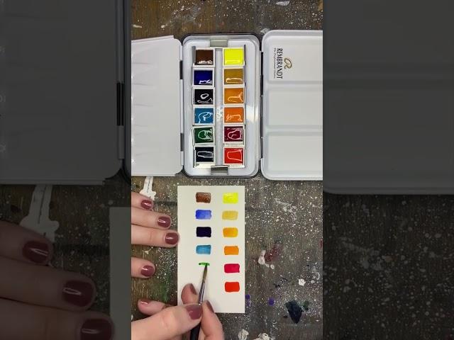  Mini Swatch (that’s waterproof!) for your travel palette