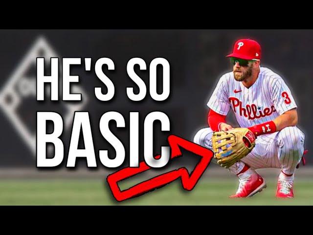 Bryce Harper Has The Most STANDARD Glove In The MLB