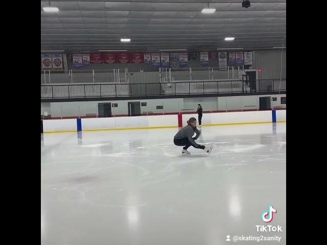 Sit spin progress