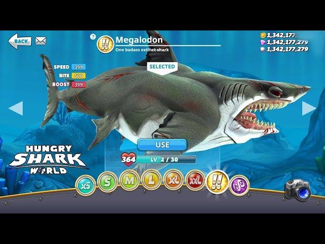 I GAME Hungry Shark World BUT ALL SHARKS HAVE THE ENEMY SKINS, THEY ARE TERRORIFIC!