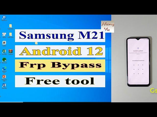 Samsung M21 Frp bypass Android 12 with Free tool 2024 - Gsm hung vu