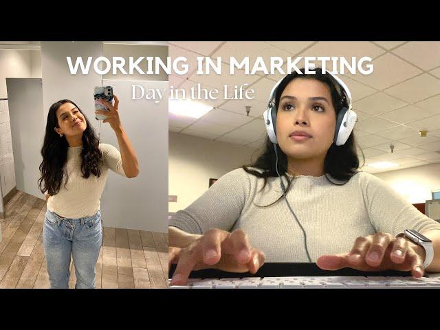 Day in the Life of a Marketing Specialist | 9-5 work day in office