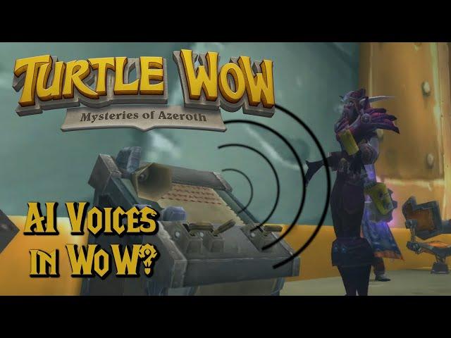 WoW Voice Over Addon (Turtle Edition)