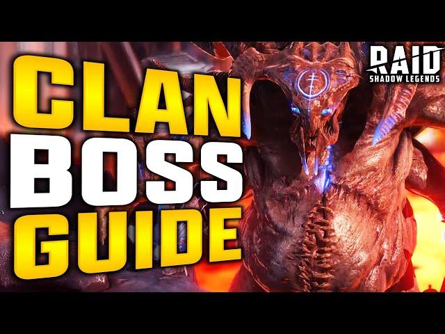 FREE CLAN BOSS BUILD - DEMON LORD STARTER GUIDE - RAID: Shadow Legends