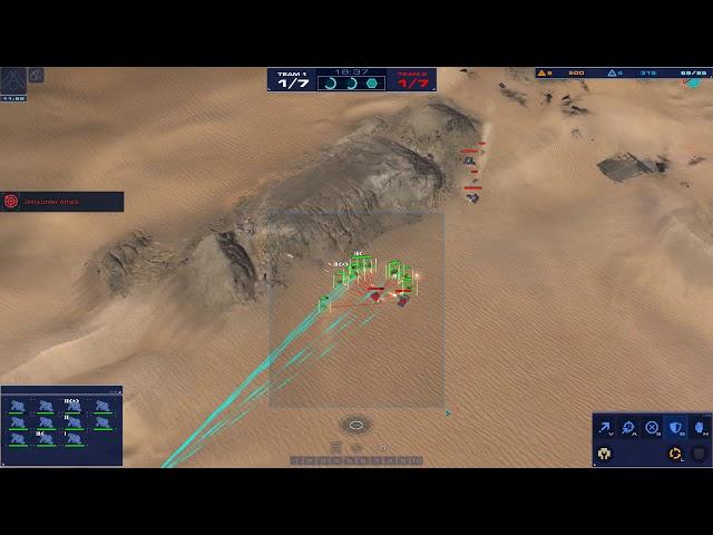 Homeworld : Deserts of Kharak Gaalsien Play  VS Coalition(AI-Hard)