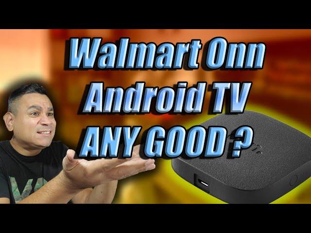 Walmart ONN Android TV Box Streaming Box Specs