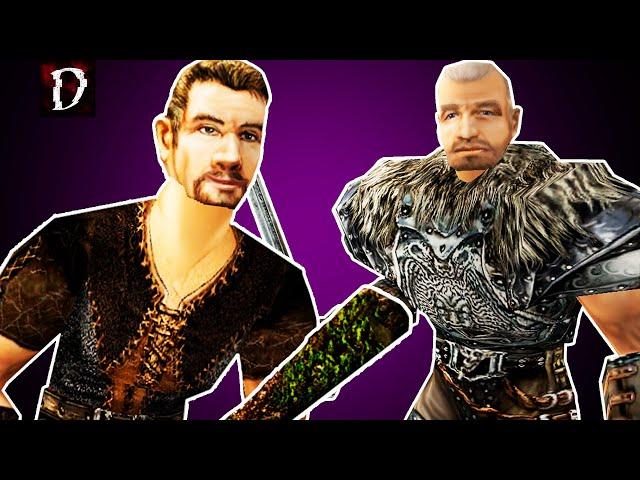 Убил ЭЛИТНОГО НАЁМНИКА ПАЛКОЙ на НУЛЕВОМ УРОВНЕ! | Gothic 2 Ночь Ворона | DAMIANoNE