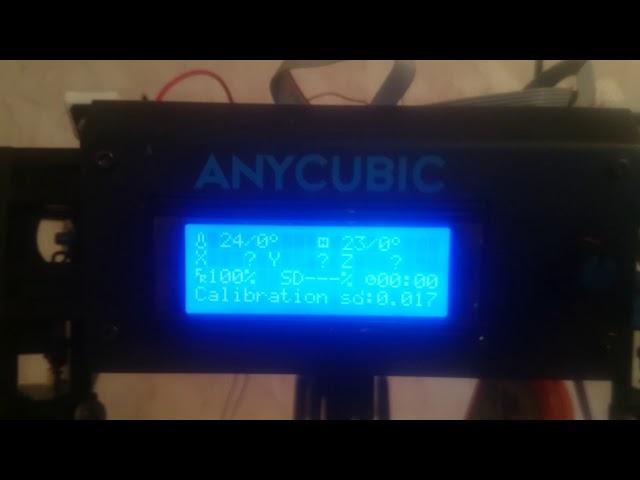 Anycubic Kossel Pulley Marlin 2.0(18.04.2019) - авто калибровка (auto calibration)-Trigorilla-глюки