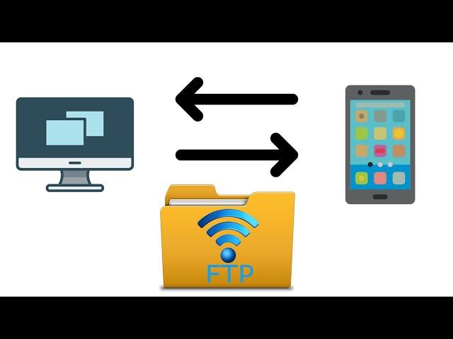 Wireless File Transfer between PC & SmartPhone | WiFi Ftp Server