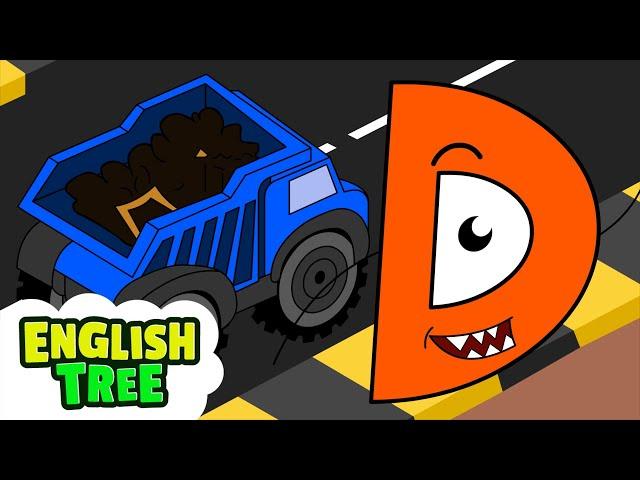 A-Z Vehicles Phonics Song | English Tree TV