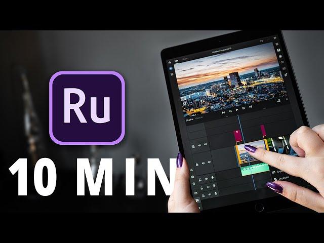 Learn Adobe Rush in 10 MINUTES | ALL YOU NEED TO KNOW! 