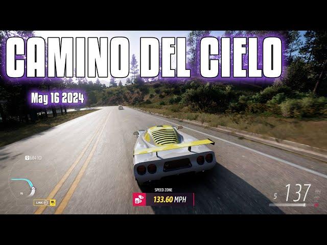 Forza Horizon 5 Camino Del Cielo Speed Zone Weekly Challenge - How To (May 16 2024)