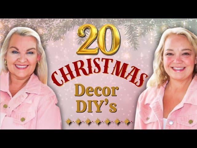 20 High-End Christmas DIYs on a Budget: HACKS for Massive Inspiration!