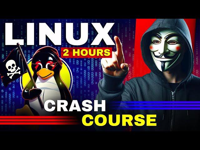 LINUX Full Course for Beginners in 2 HOURS - 2024 Edition