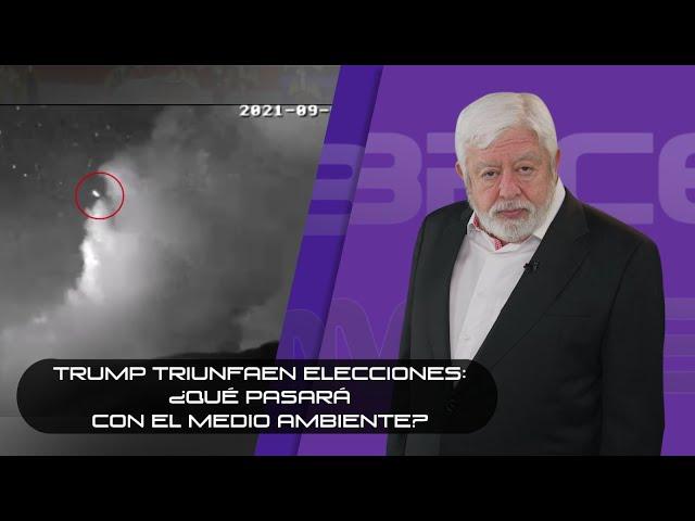 El misterioso objeto que emerge del volcán Popocatépetl