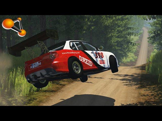 Rally Crashes #1 - BeamNG DRIVE