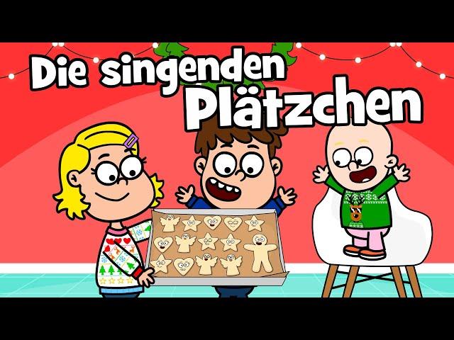   Kinderlied Weihnachtsbäckerei – Die singenden Plätzchen |  Hurra Kinderlieder | Weihnachtslieder