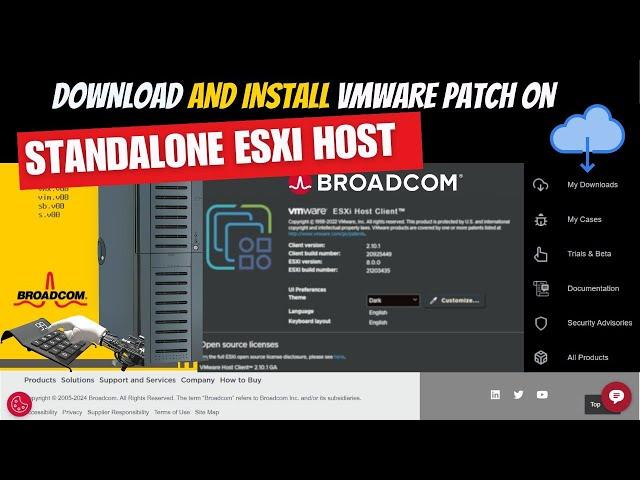 How to Update Standalone ESXi Host to the Latest Patch - Step-by-Step Guide #vmware #techtutorial