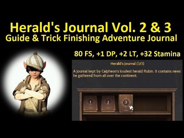 Herald's Journal Volume 2 & 3 Adventure Journal Old Moon Full Guide & Trick Rubin