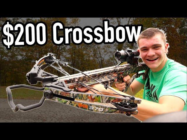 $200 AMAZON CROSSBOW DEER HUNTING CHALLENGE!