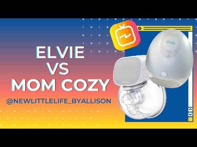 MomCozy VS Elvie | Wearable breast pump comparison