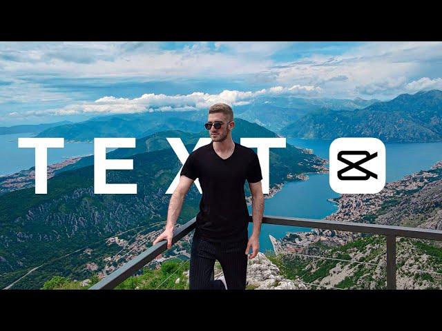 Text Behind Person Effect | CapCut Tutorial