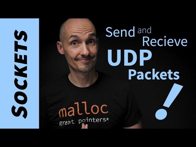 How to Send and Receive UDP packets (in C)