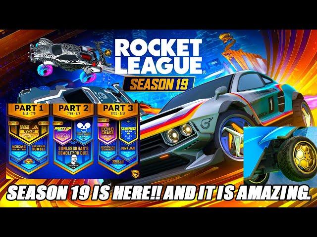 *NEW* SEASON 19 Trailer!!! EVERYTHING Coming To Rocket League Season 19!! - Rocket League Update