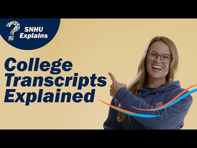 What Are College Transcripts?