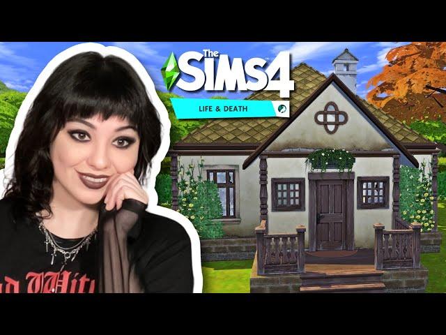 I built a RUNDOWN home with The Sims 4 LIFE & DEATH 