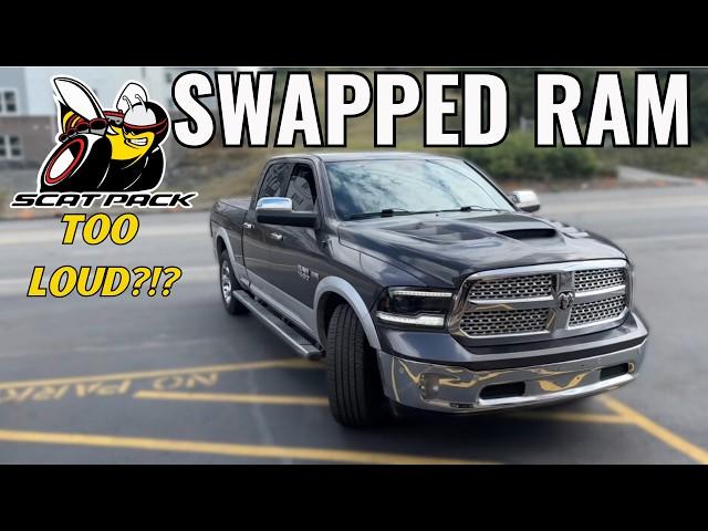 This Scat Pack Swapped RAM 1500 is TOO LOUD!?