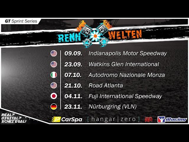 RennWelten iRacing | GT Sprint Series | Rennen 6 | FINALE