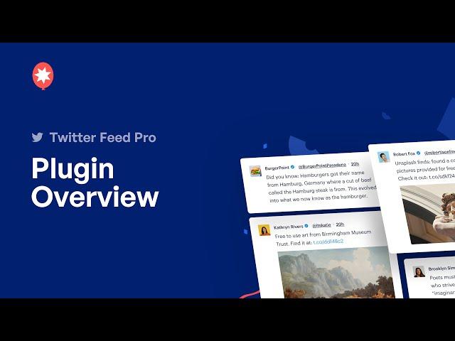 How to Embed a Twitter Feed on WordPress | Custom Twitter Feeds Pro Plugin Overview