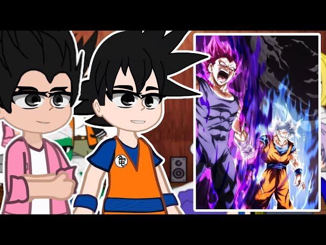 Past Dragon ball react to Future (Part 1) || Tiktok || Gacha React