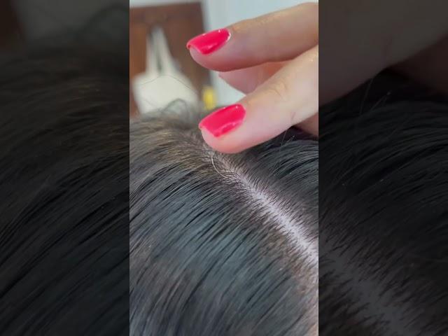 DON’T DO THIS! this is why you don’t pull out grey hairs #hairhacks #hairtricks #hairtutorial