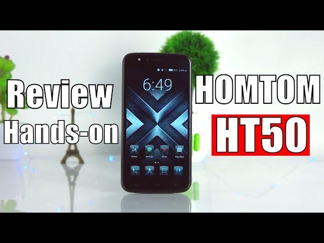 HOMTOM HT50 Review and Hands-on (Official Video)